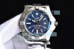 GF Factory Breitling Avenger II GMT Replica Watch Stainless Steel Blue Dial 43MM